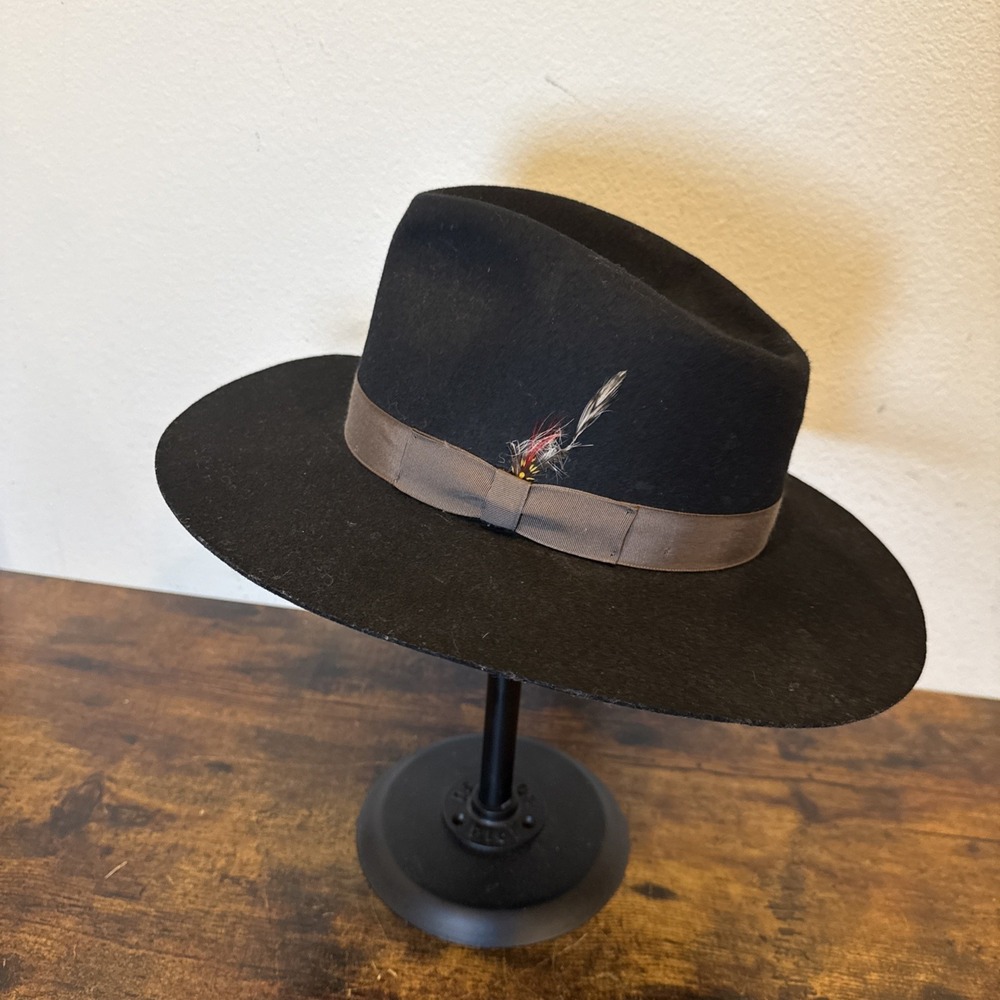 Charlie 1 Horse The Shadow Wool Felt Cowboy Fedora XL Model 232 USA Black